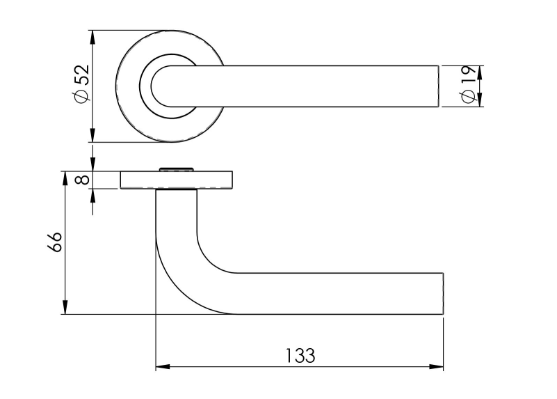 Eurospec CSL1191 系列 不銹鋼把手