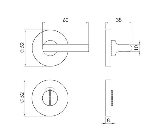 Eurospec CST1025 系列 不銹鋼擰手