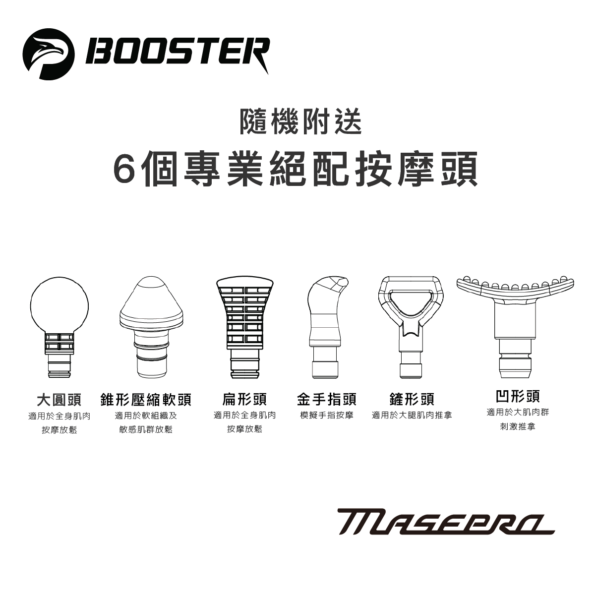 Booster MasePro 按摩槍